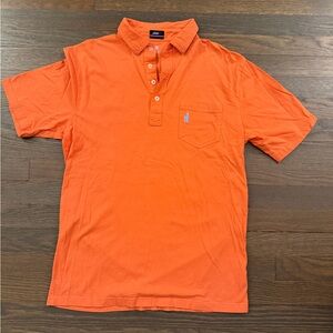 Johnny-O Men’s Polo Shirt Orange Sunburst | Size M